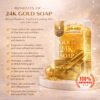 24k gold soap