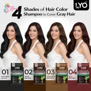 LYO Hair Color Shampoo 100% Organic Aloe Vera