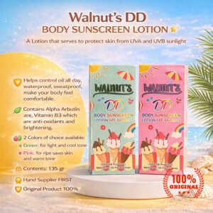Walnuts CC Body Sunscreen Lotion SPF50